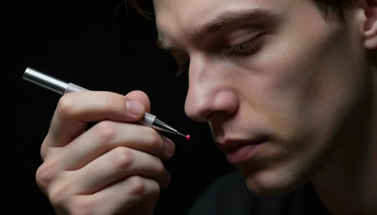 Проверка качества краски для татуировки профессиональным мастером