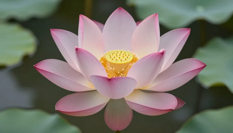 Lotus flower tattoo representing renewal.