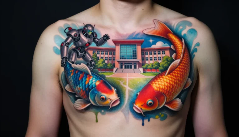 New School Tattoo Illustration