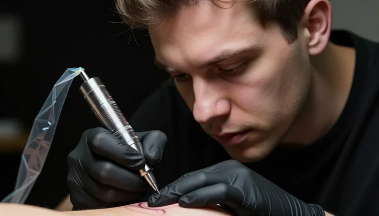 Skilled Tattoo Artist