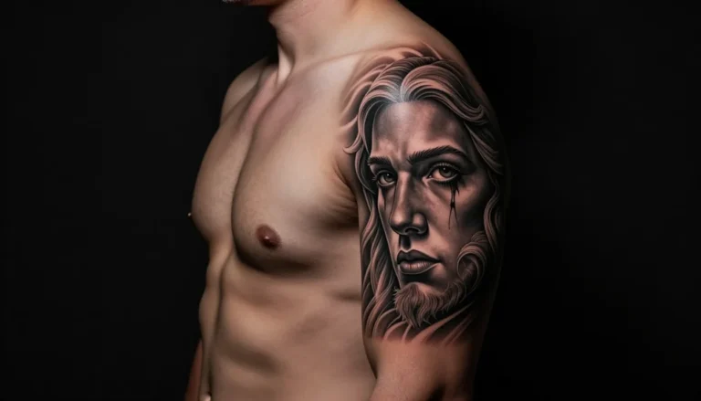 Красивая татуировка на руке