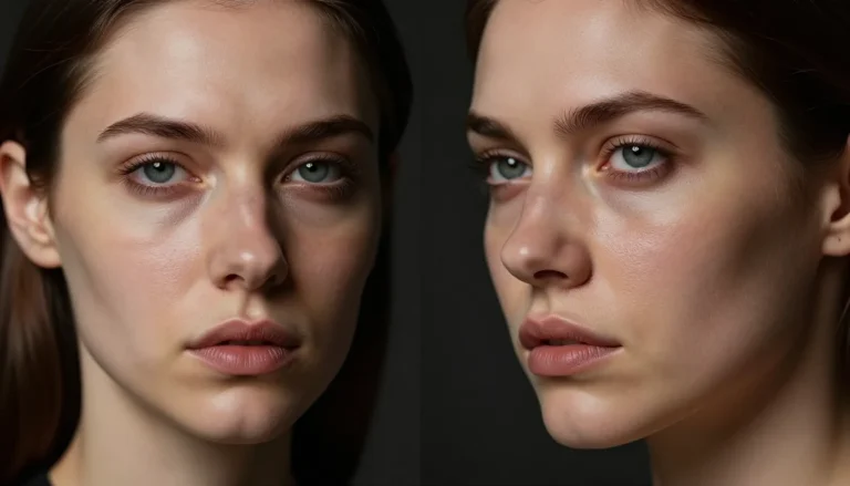 Corrected Tattoo - Woman's Portrait