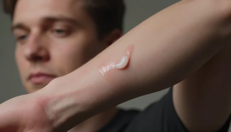 Freshly healed tattoo on the forearm.