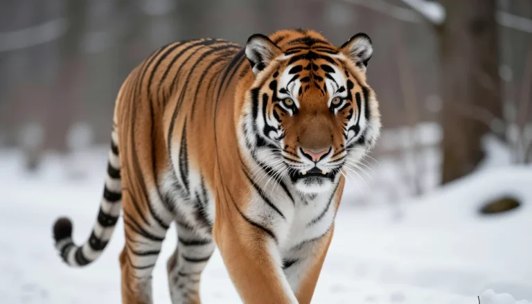 Siberian Tiger Tattoo Design