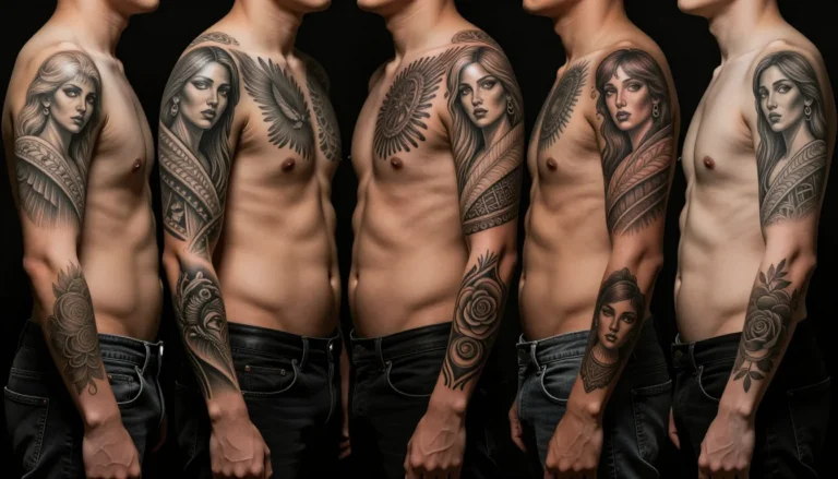 Stunning examples of beautiful tattoos featured in our collection.