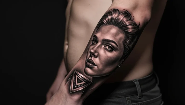 Татуировка кольца на руке