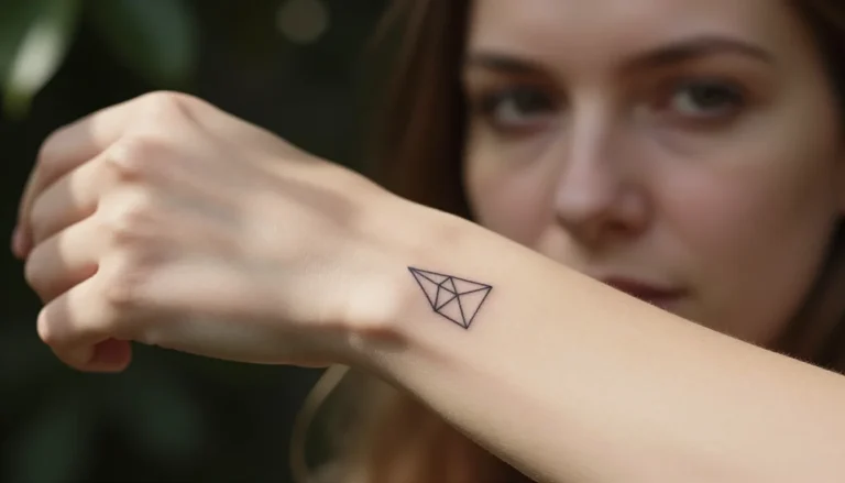 Минималистичная татуировка на запястье